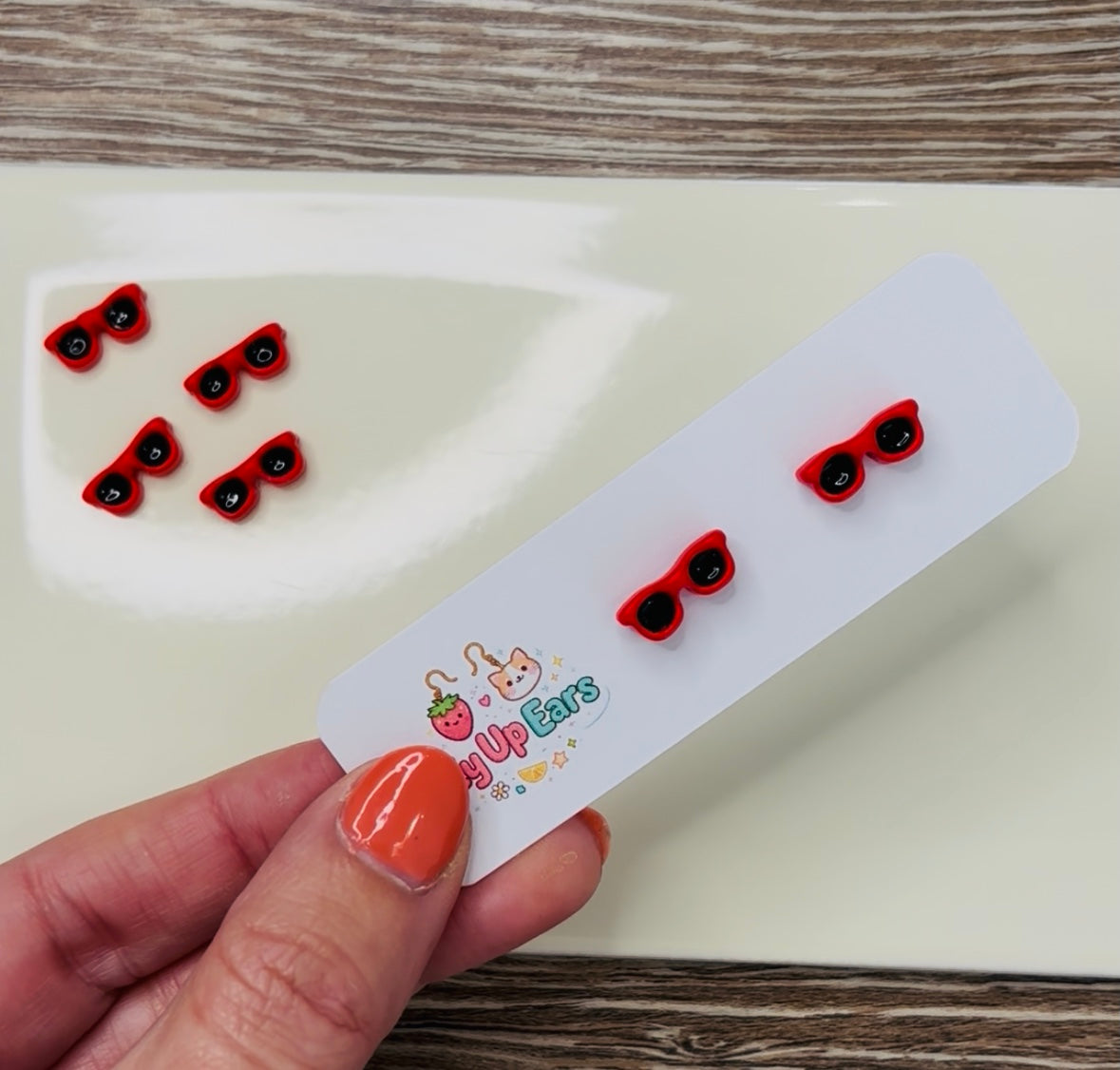 Tropical Mini Stud Earrings- Beach and holiday inspired  - Summer Stud Collection