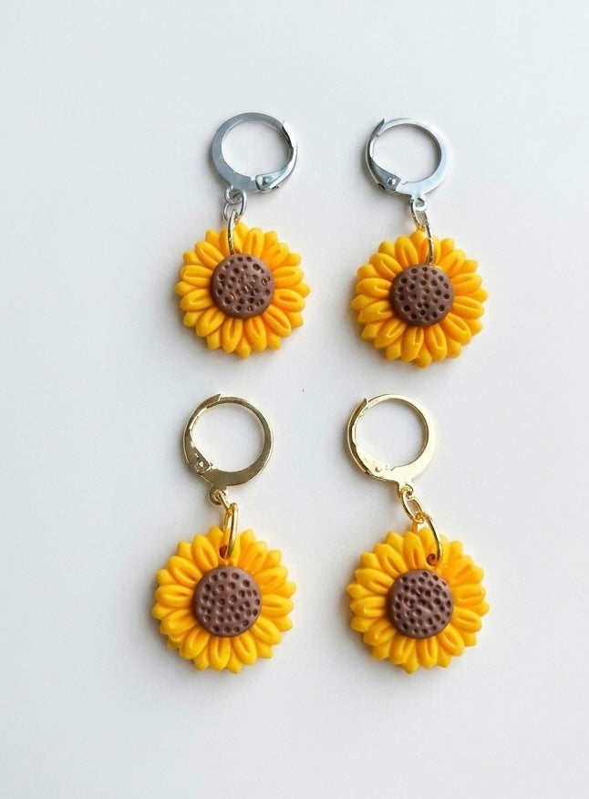 Sunflower Earrings
