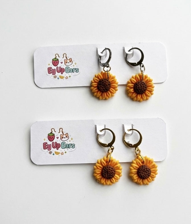 Sunflower Earrings