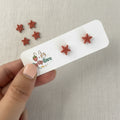 Starfish Mini Stud Earrings- Beach inspired  - Seaside - Summer Stud Collection