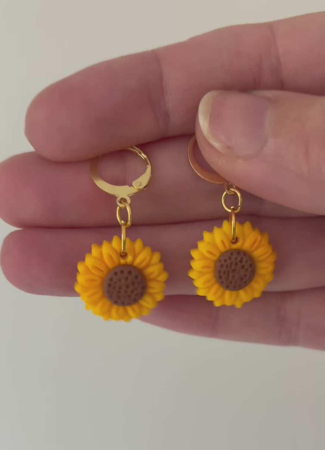 Sunflower Earrings